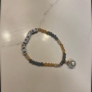 little words project inspired bracelet